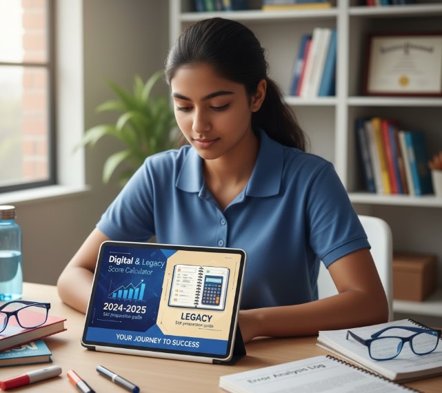 Digital & Legacy SAT Score Calculator 2024-2025 SAT preparation guide